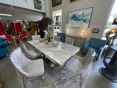 Anastasia Table w/ 6 Chairs