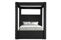 Annabelle Canopy Bed Black
