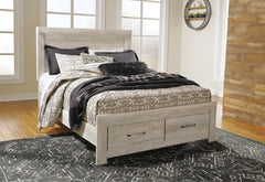 Bellaby Platform Bed with 2 Storage Drawers