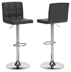 Bellatier Tall Upholstered Swivel Barstool