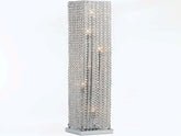 49"H Crystal Floor Lamp