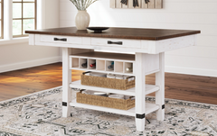 Becky Counter Height Table w/ 4 Stools