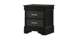 Amalia Black Nightstand