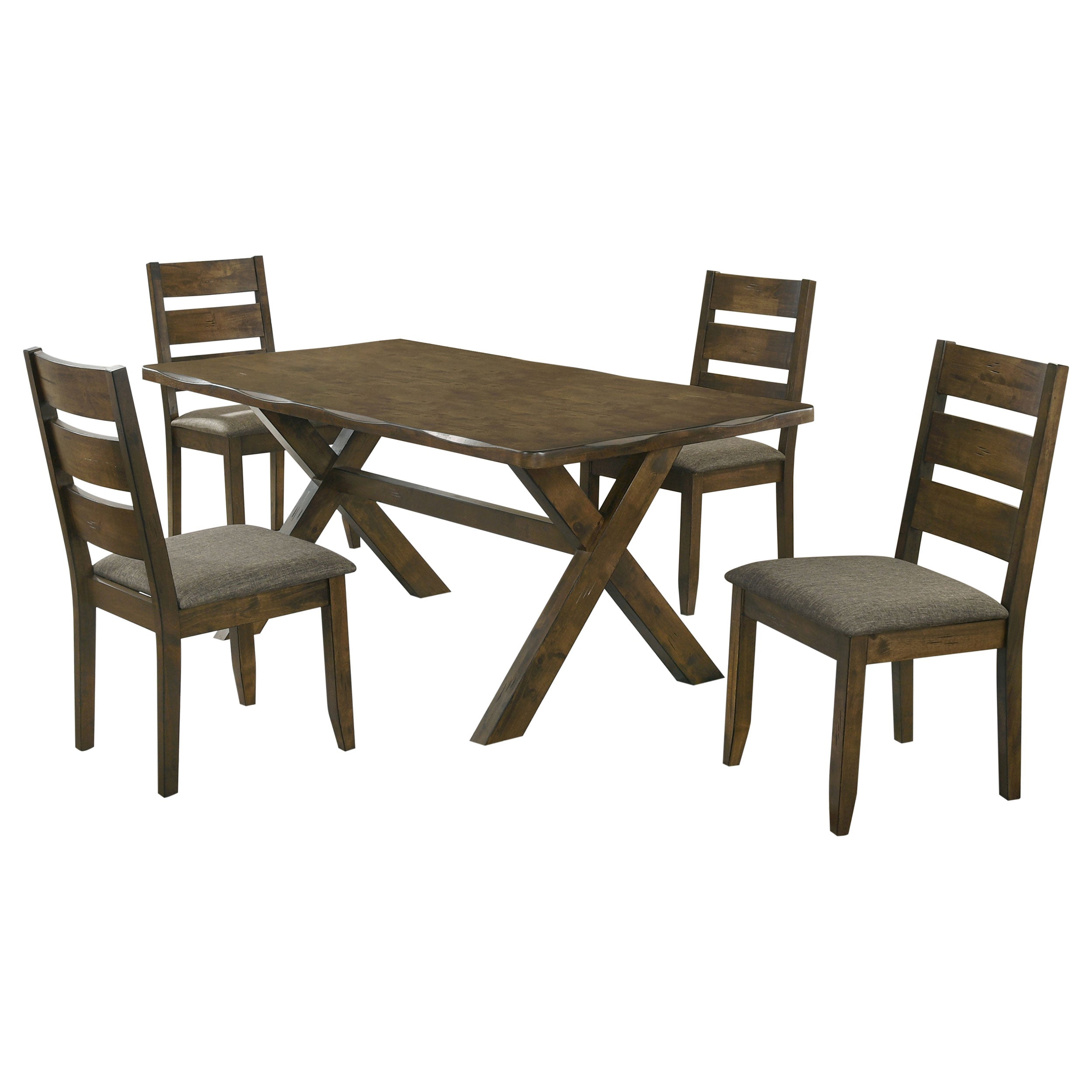 Alston Rectangular Dining Table Set Knotty Nutmeg