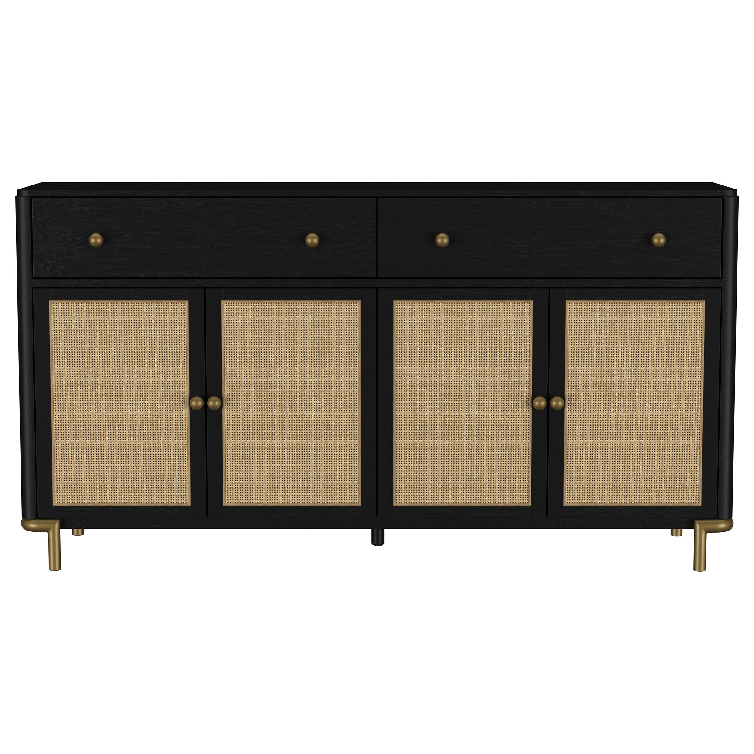 Arini 2-drawer Cane Door Dining Sideboard Server