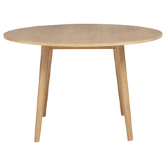 Andrews 48-inch Round Wood Dining Room Table Light Ash