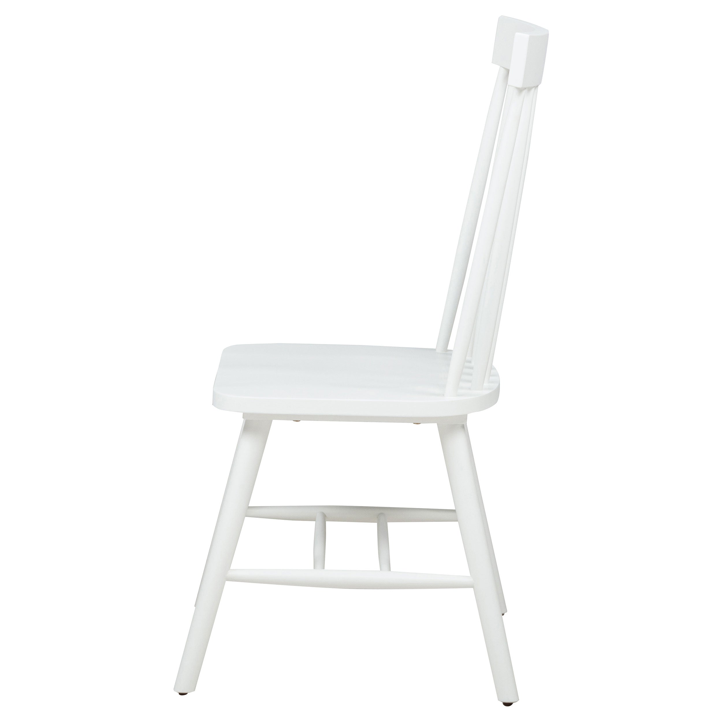 Andrews Windsor Spindle Back Dining Side Chair (Set of 2)