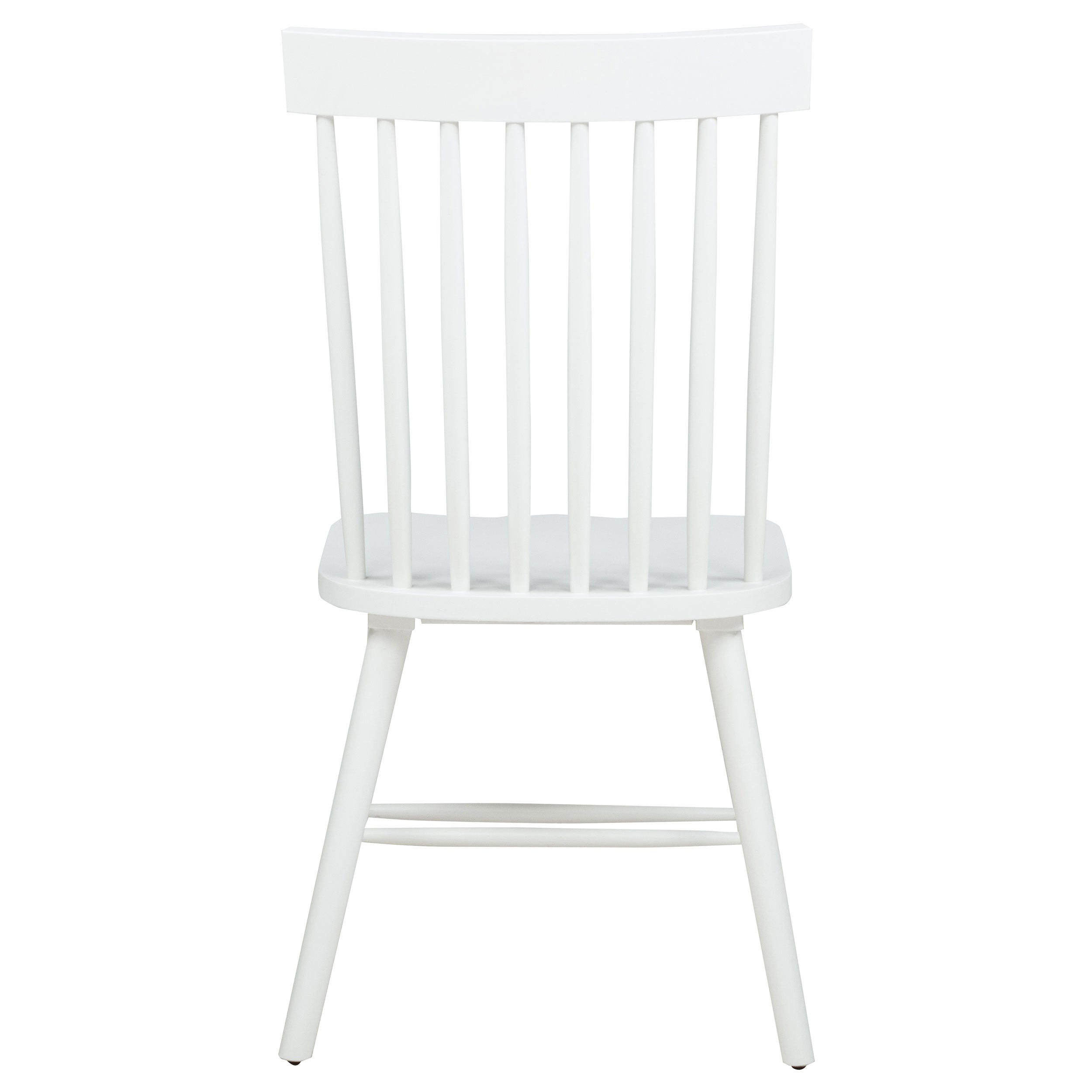 Andrews Windsor Spindle Back Dining Side Chair (Set of 2)