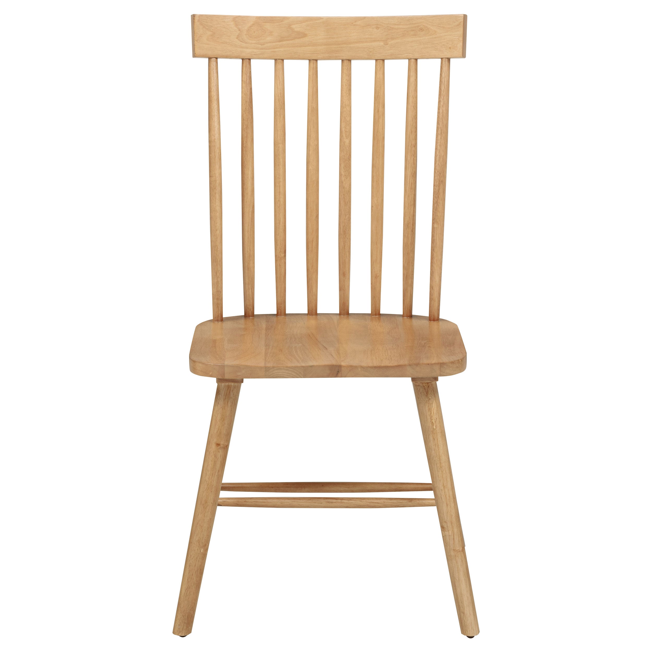 Andrews Windsor Spindle Back Dining Side Chair (Set of 2)