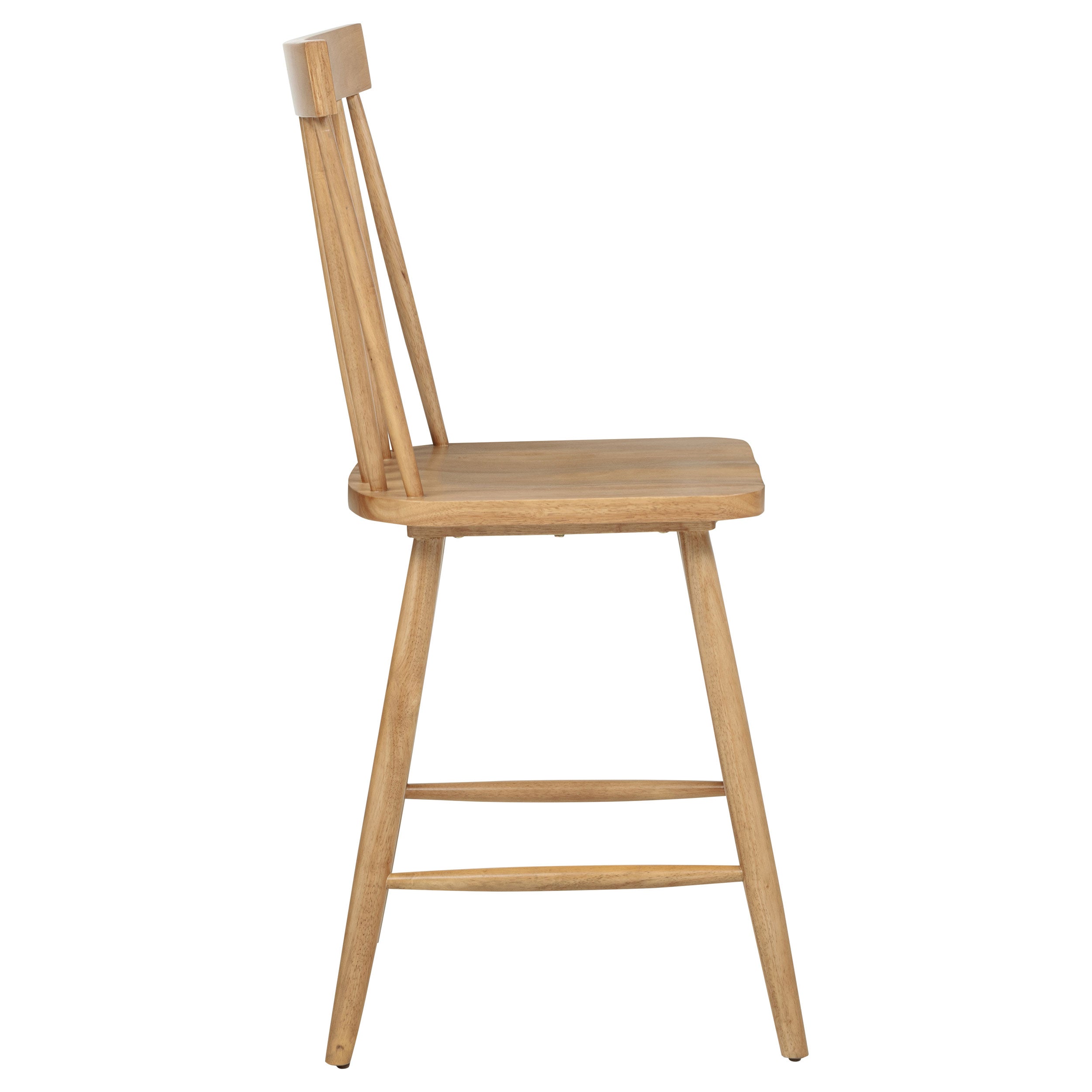 Andrews Windsor Counter Height Dining Side Chair (Set of 2)