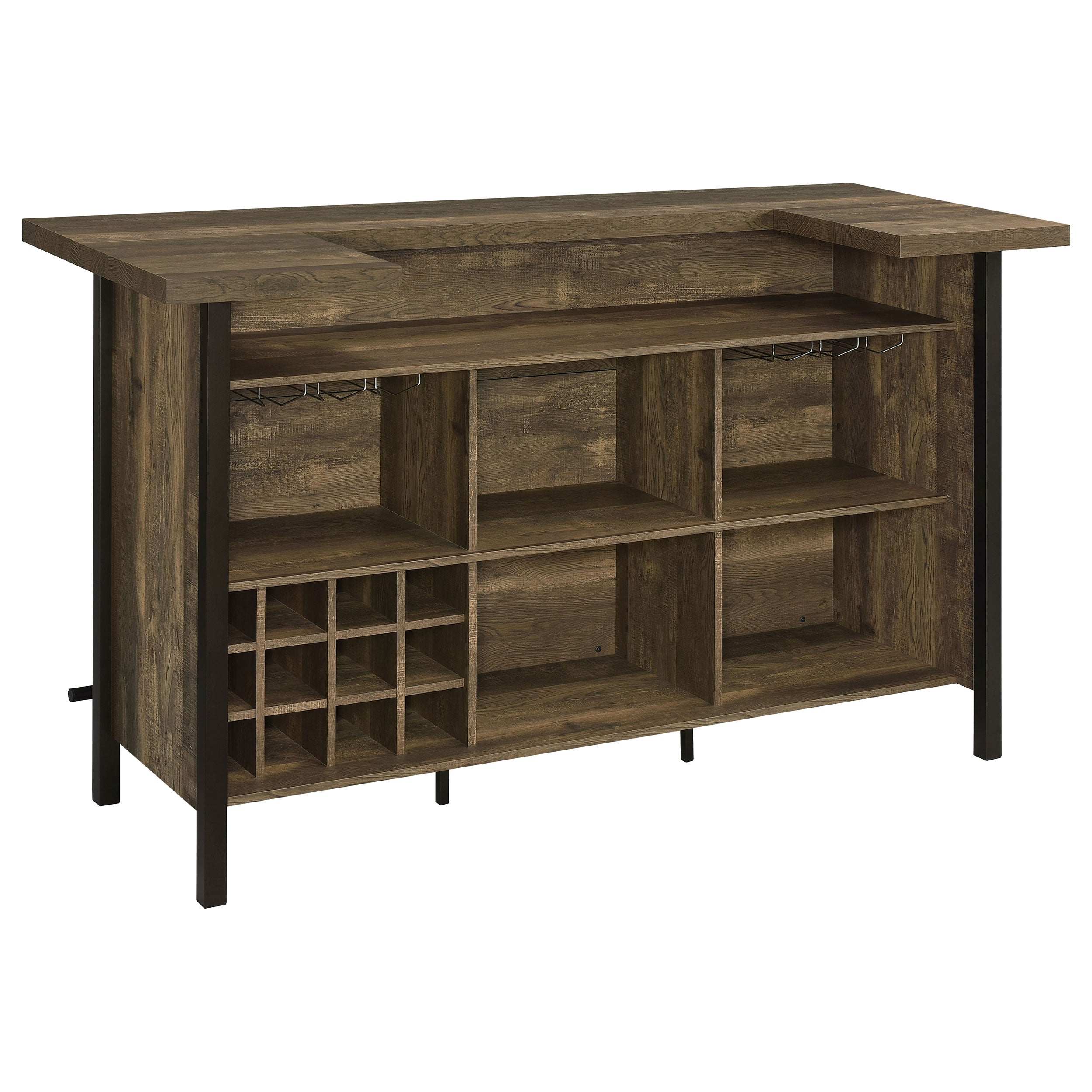 Bellemore Freestanding Home Bar Wine Cabinet