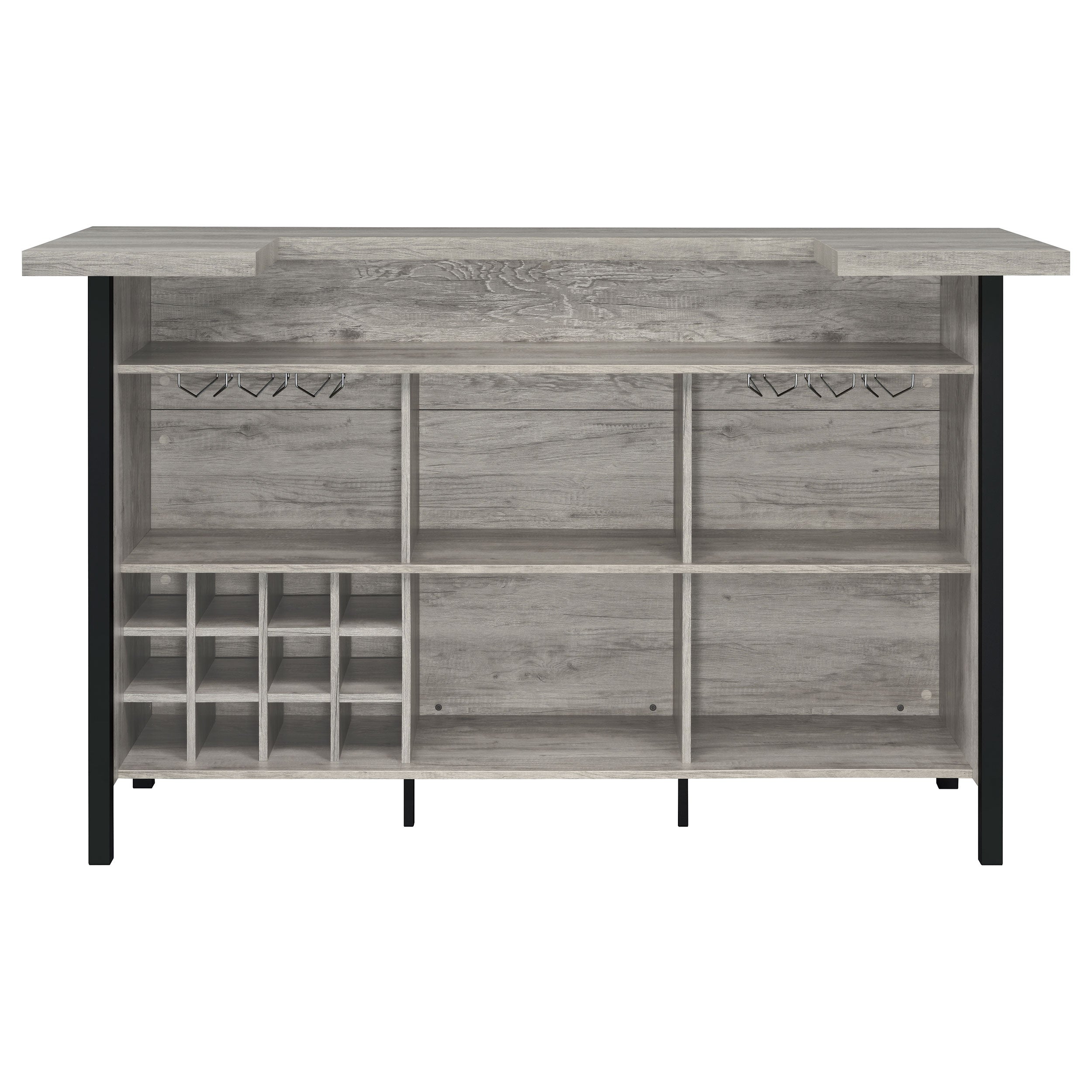 Bellemore Freestanding Home Bar Wine Cabinet