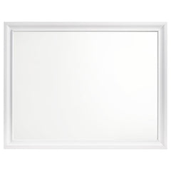 Barzini Dresser Mirror White