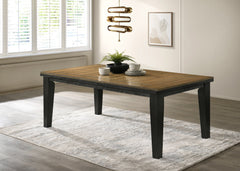 Bardstown Dining Table Wheat Charcoal