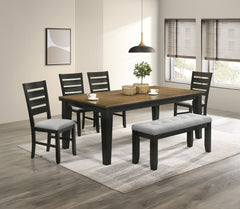Bardstown Dining Table Wheat Charcoal
