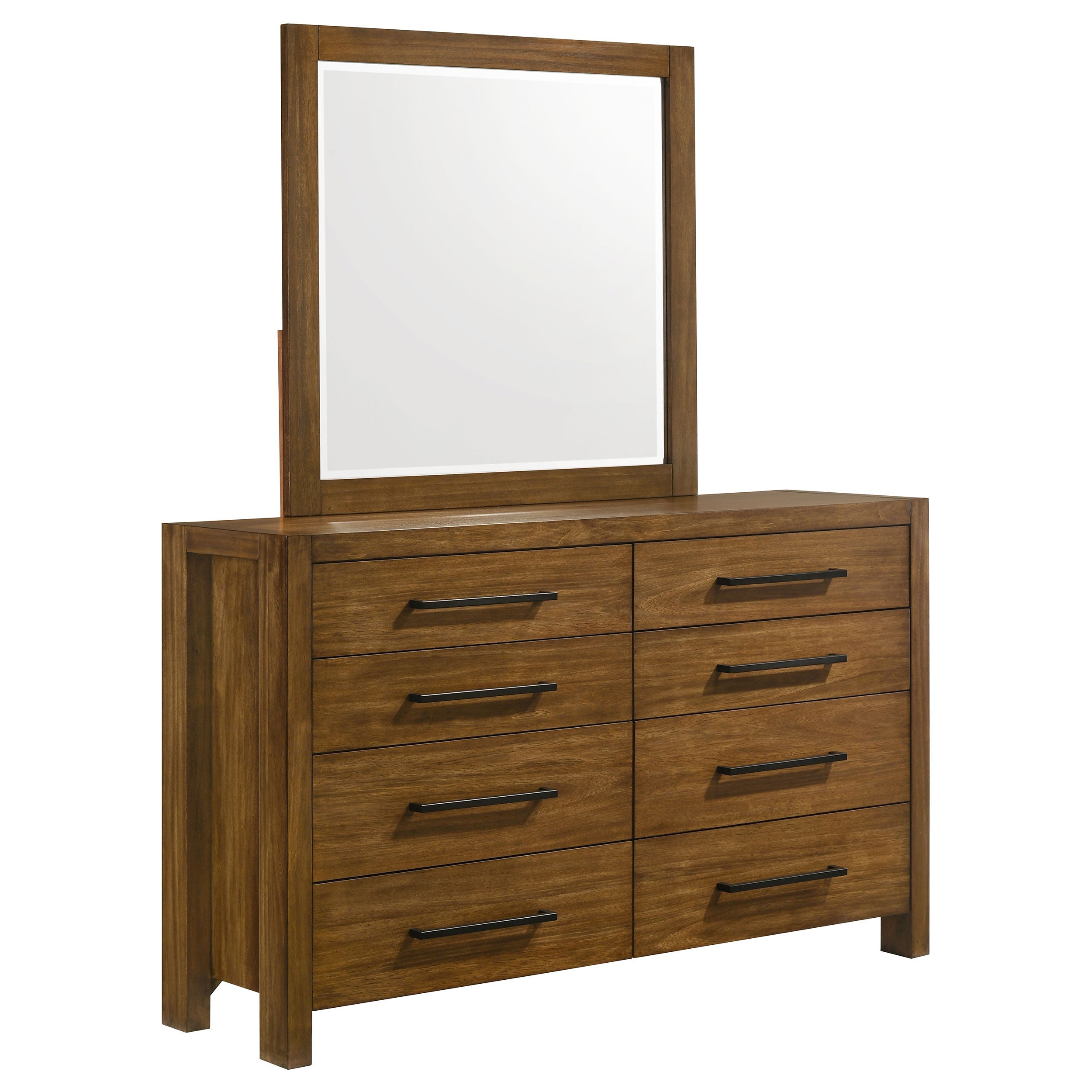 Adderley 8-drawer Bedroom Dresser Cabinet Warm Brown