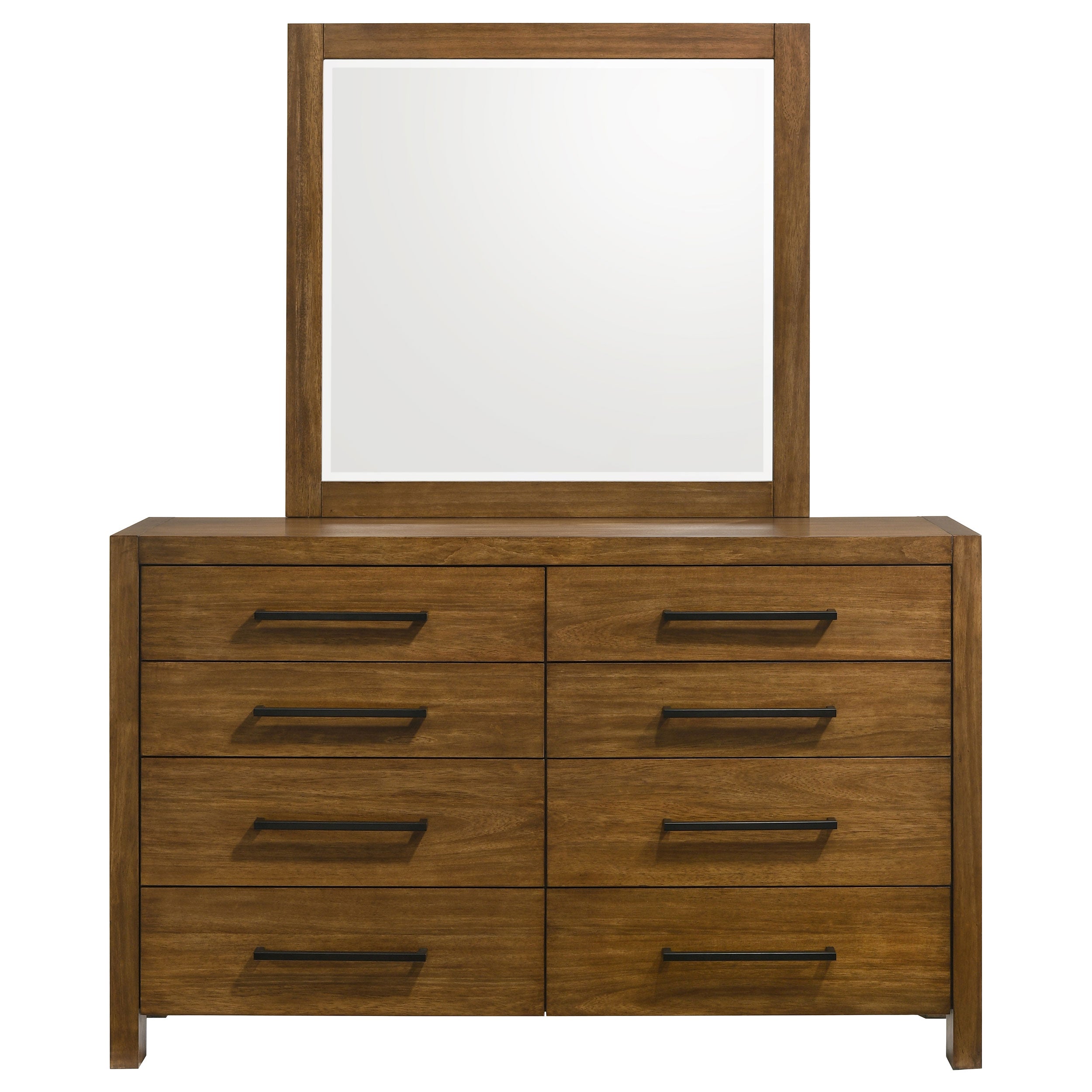 Adderley 8-drawer Bedroom Dresser Cabinet Warm Brown