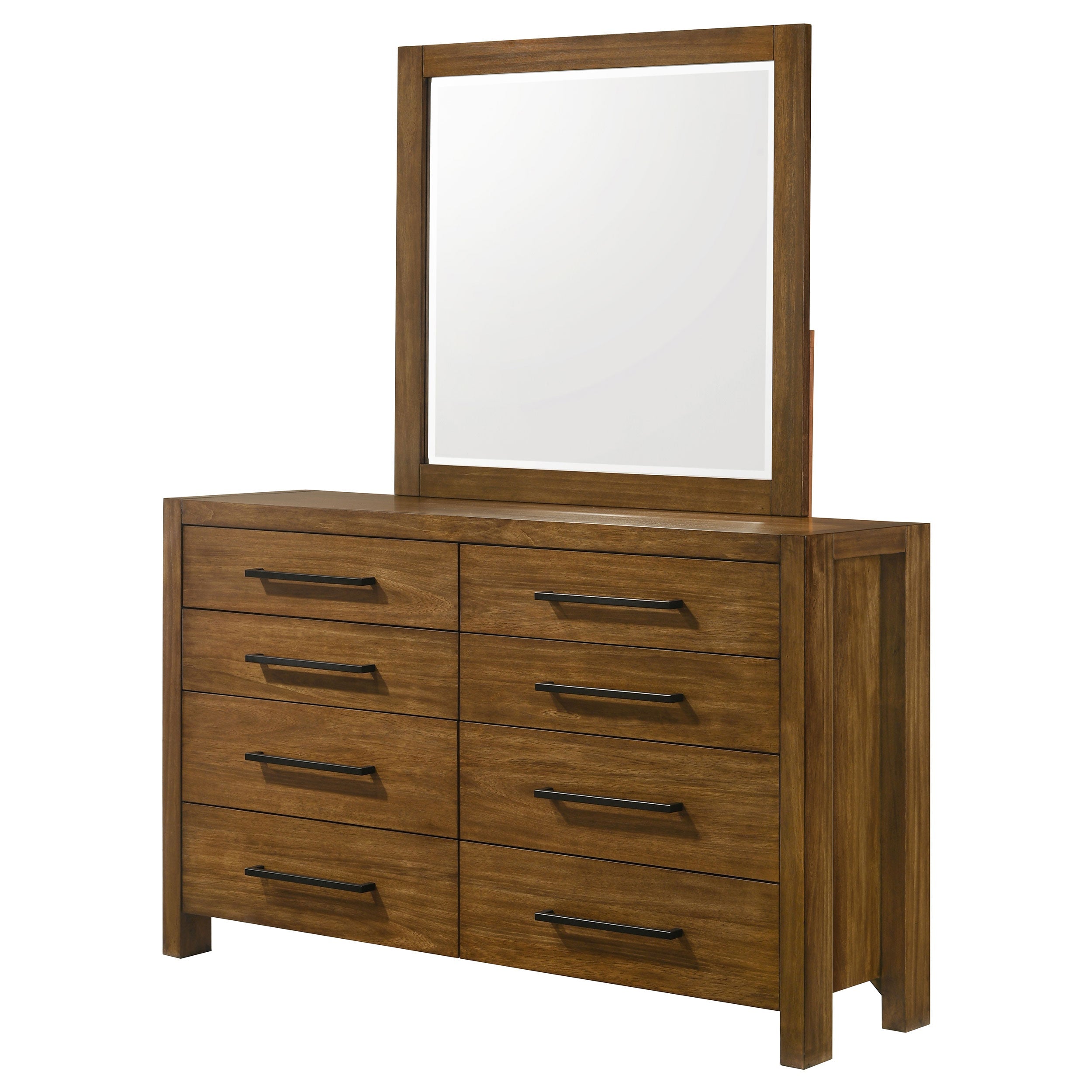 Adderley 8-drawer Bedroom Dresser Cabinet Warm Brown
