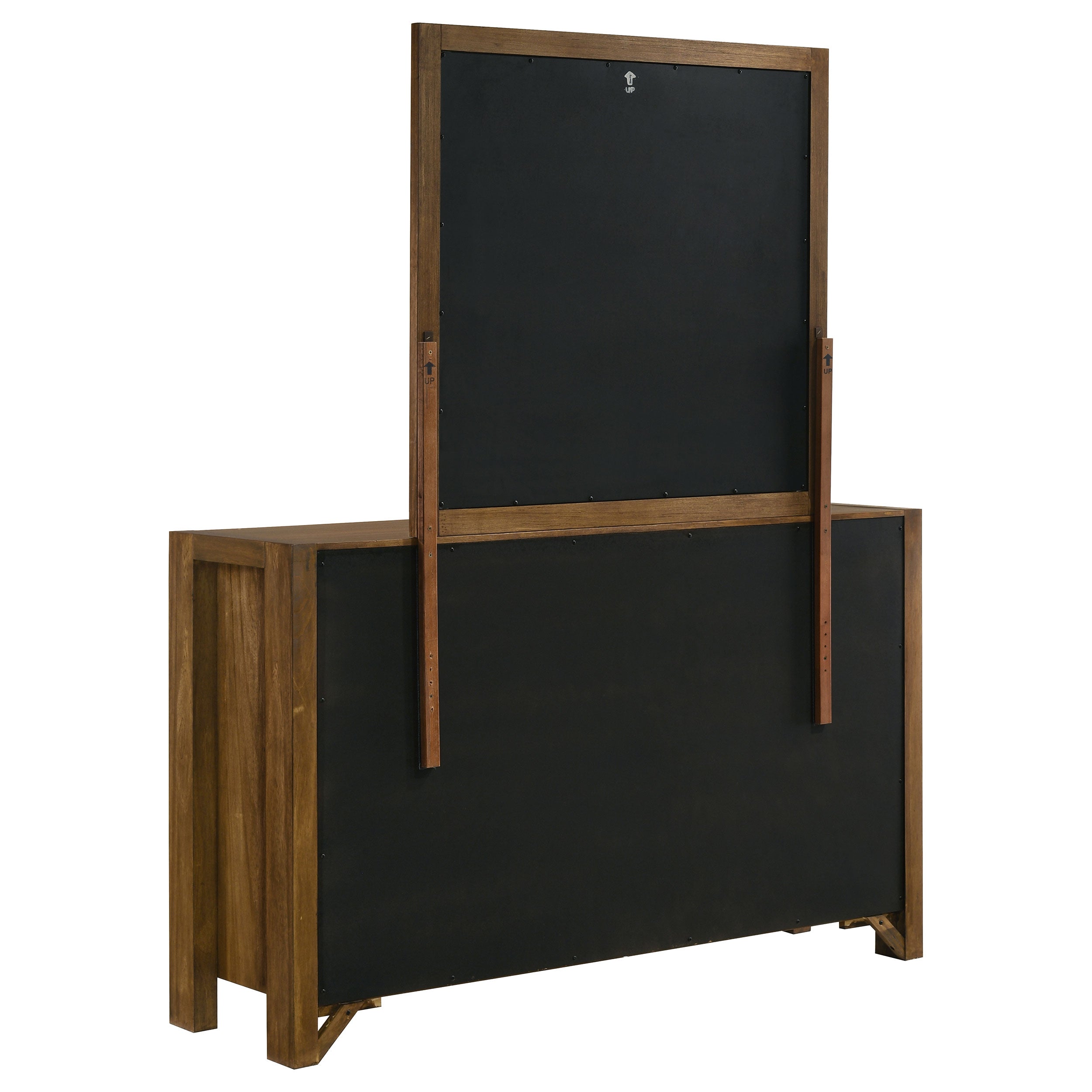 Adderley 8-drawer Bedroom Dresser Cabinet Warm Brown