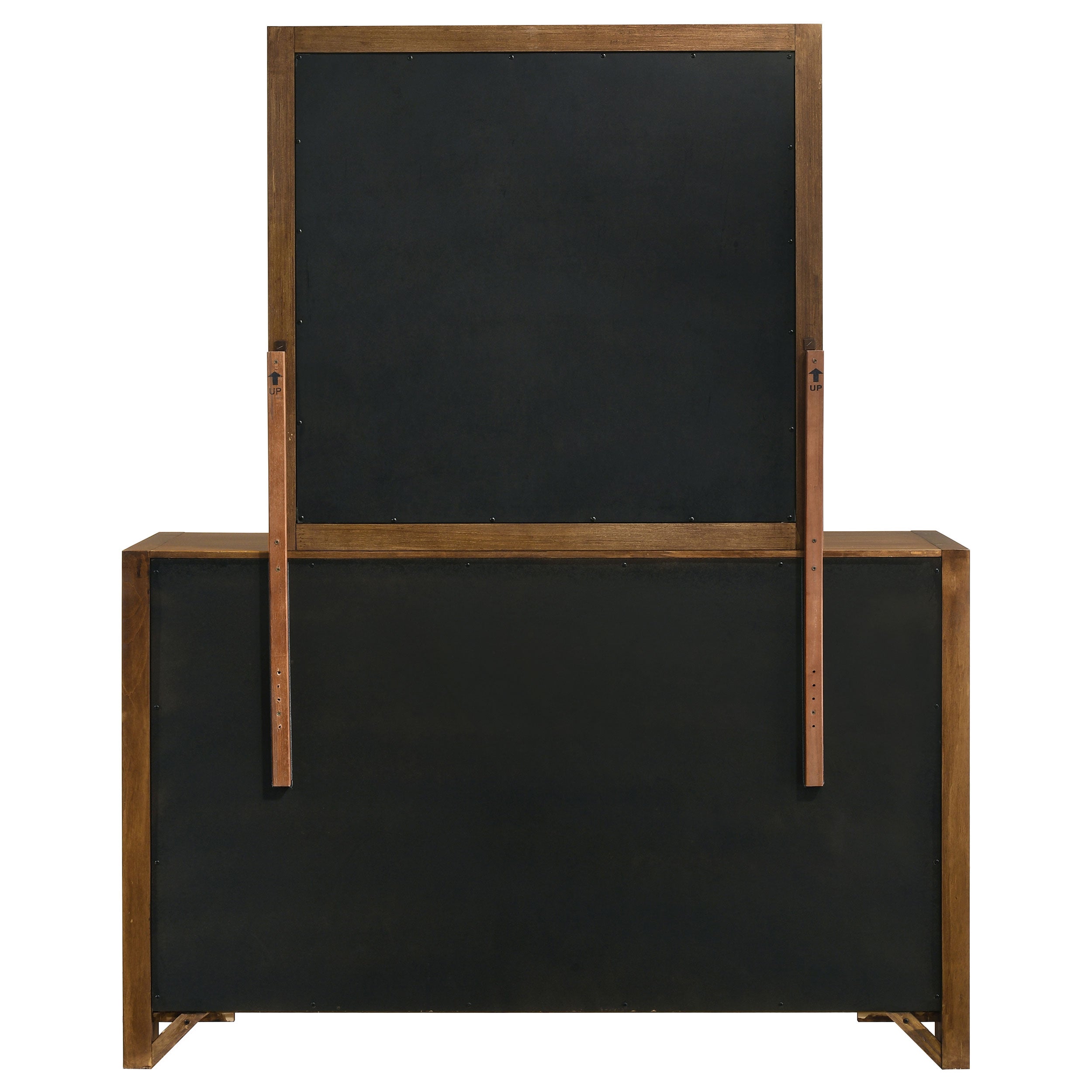 Adderley 8-drawer Bedroom Dresser Cabinet Warm Brown