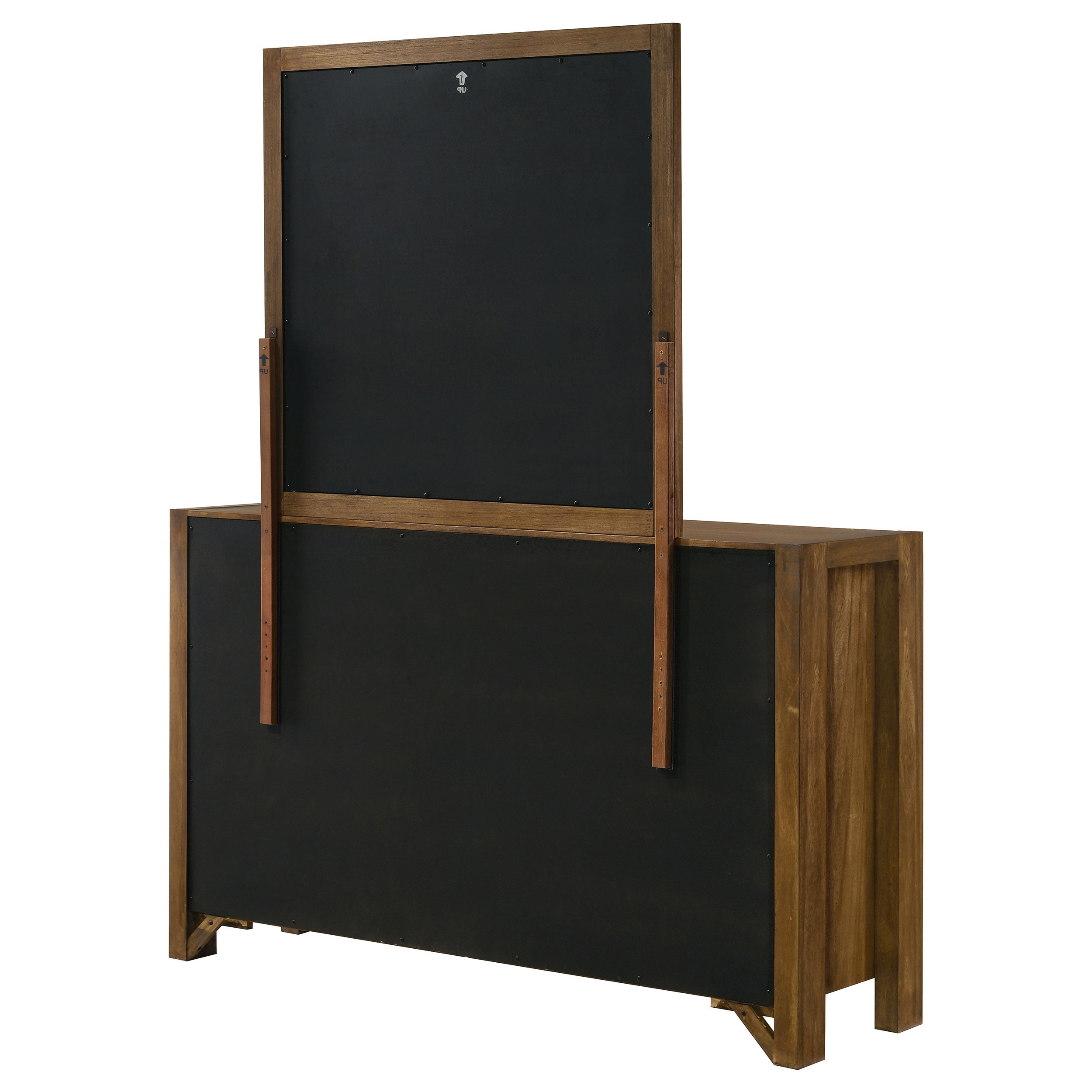 Adderley 8-drawer Bedroom Dresser Cabinet Warm Brown