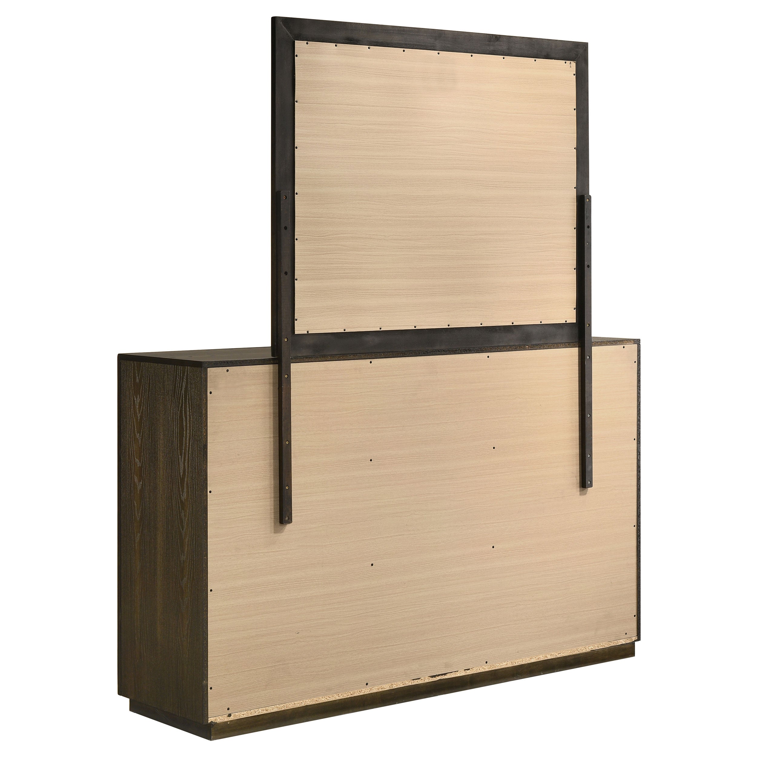 Atlas 7-drawer Bedroom Dresser Cabinet Dark Oak