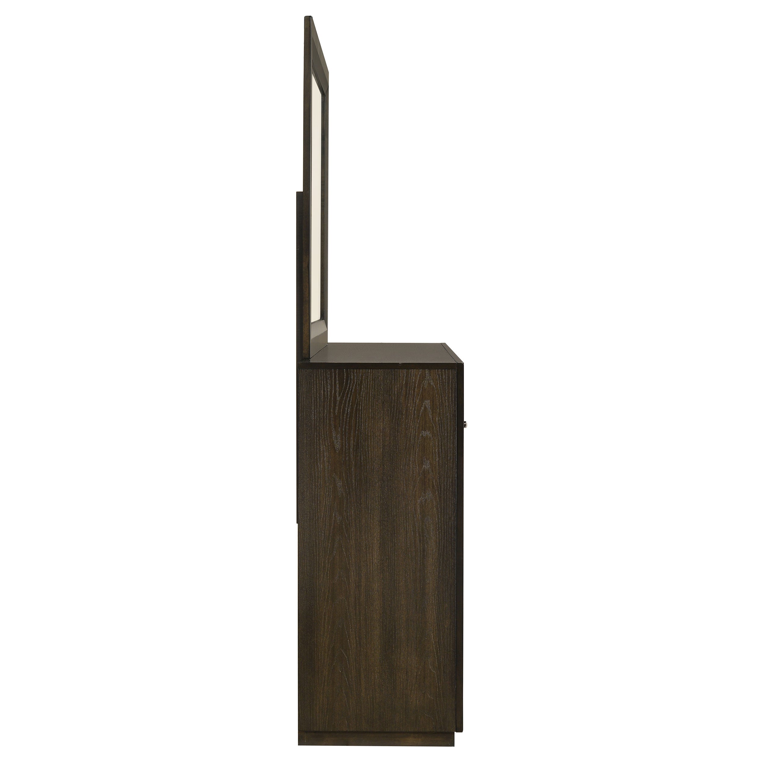 Atlas 7-drawer Bedroom Dresser Cabinet Dark Oak