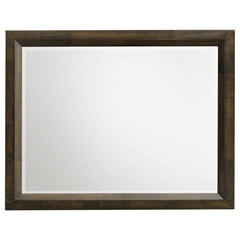 Atlas Bedroom Dresser Mirror Dark Oak