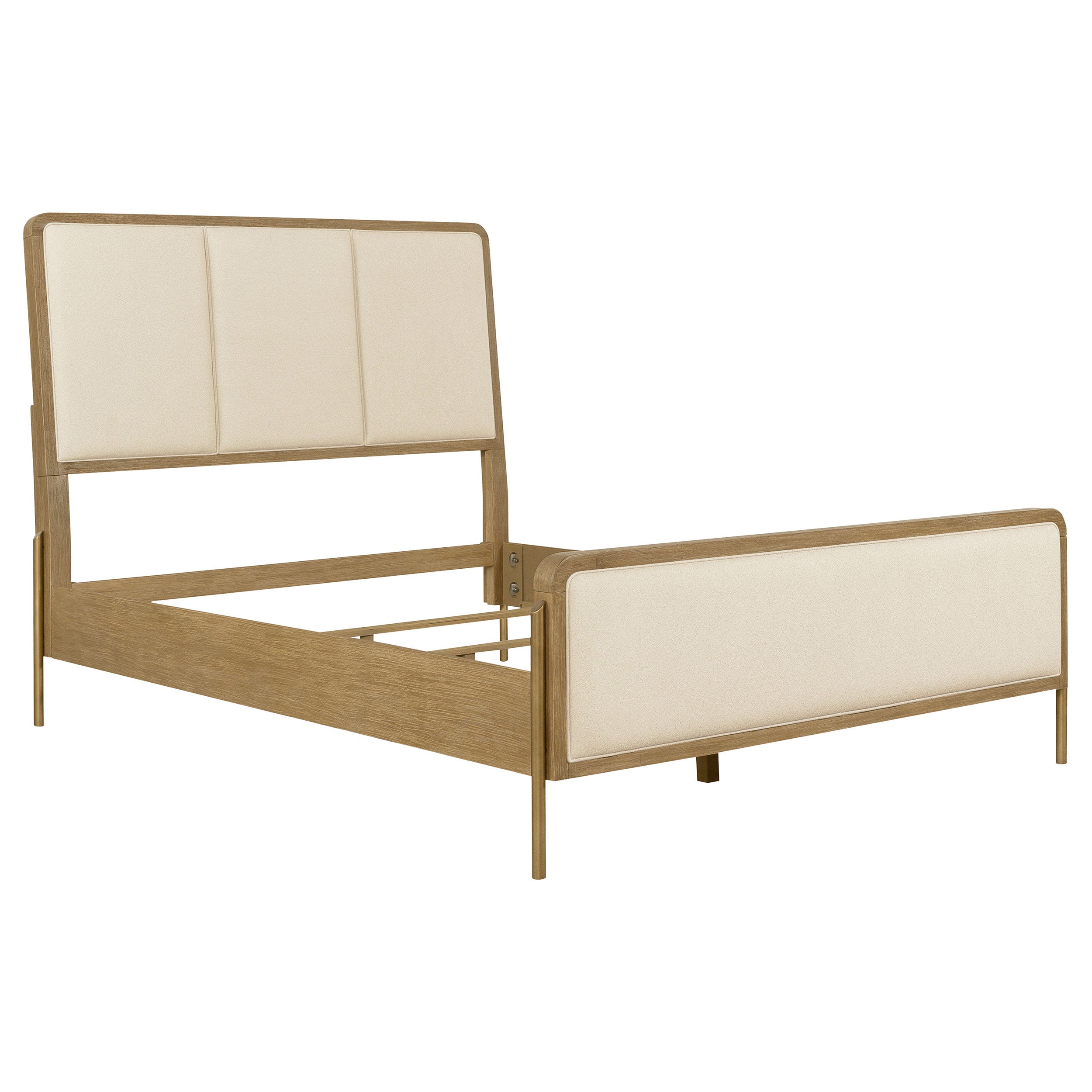 Arini 56-Inch Panel Bed Cream and