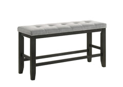 Bardstown Counter Height Bench Wheat Charcoal