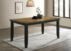 Bardstown Counter Height Table Wheat Charcoal