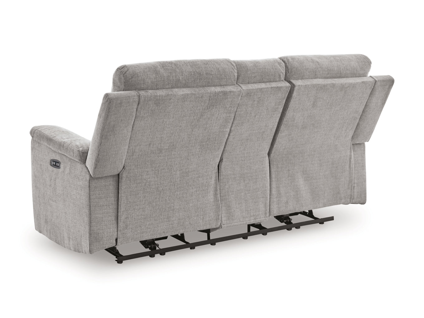 Barnsana DBL Reclining Power Loveseat w/Console
