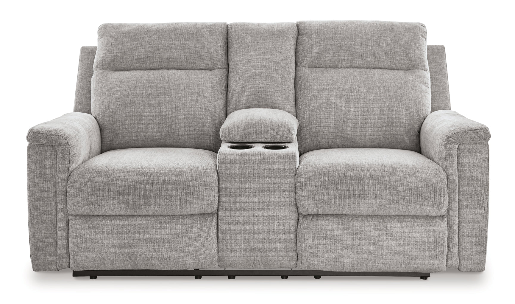 Barnsana DBL Reclining Power Loveseat w/Console