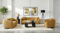Aleisha Fabric Upholstered Sofa Set