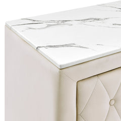 Annabelle Night Stand Ivory