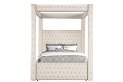 Annabelle Canopy Bed Ivory