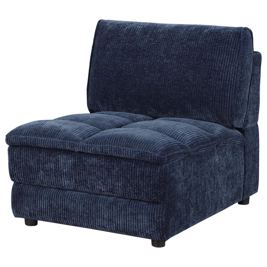 Atlantic Corduroy Upholstered Armless Set