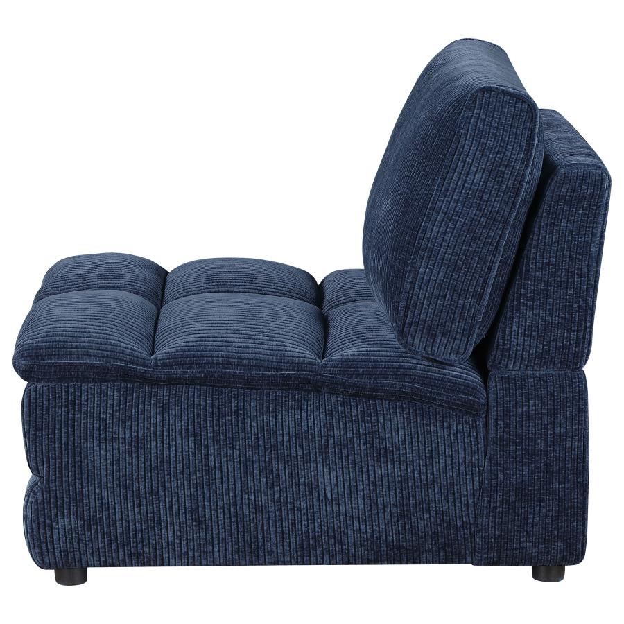 Atlantic Corduroy Upholstered Armless Set
