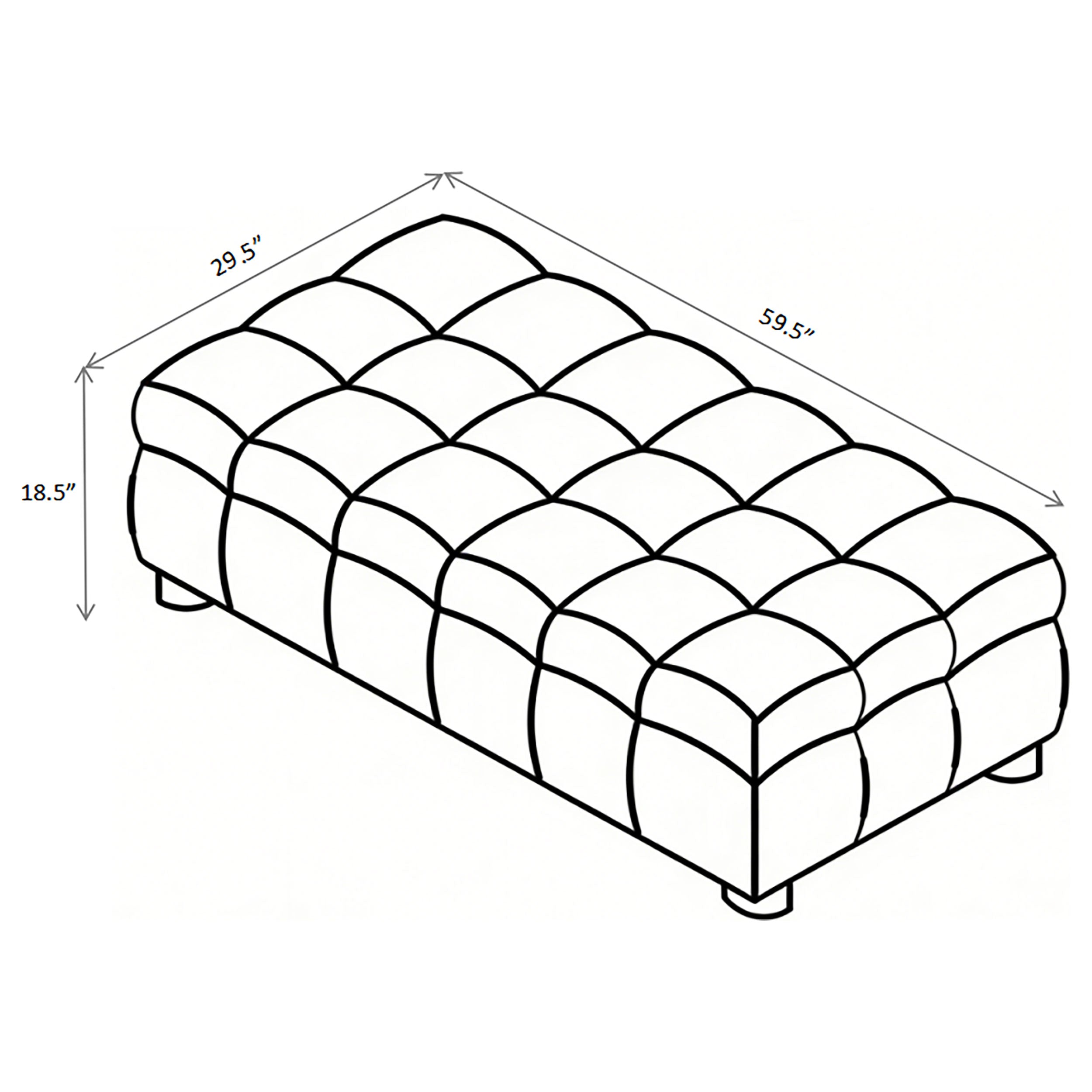 Amara Upholstered Ottoman