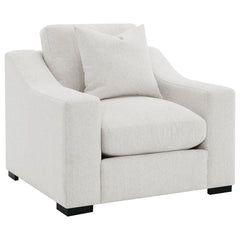 Ashlyn Fabric Upholstered Track Arm Accent Chair