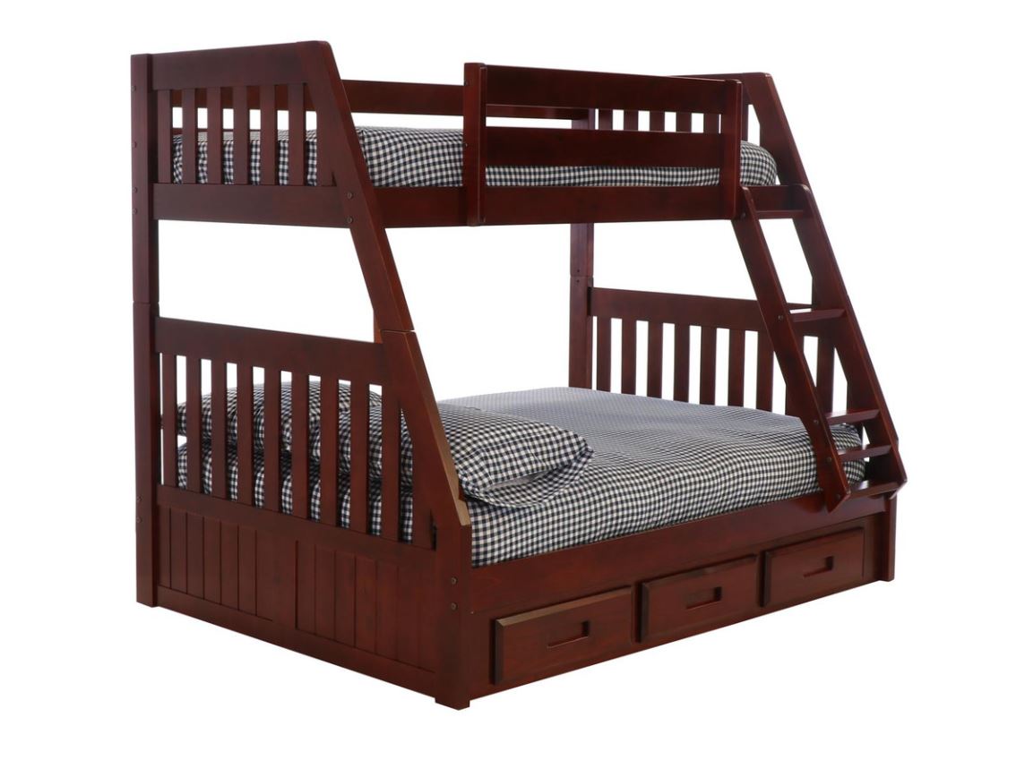 Arlo Twin Over Full Bunkbed w/ Storage