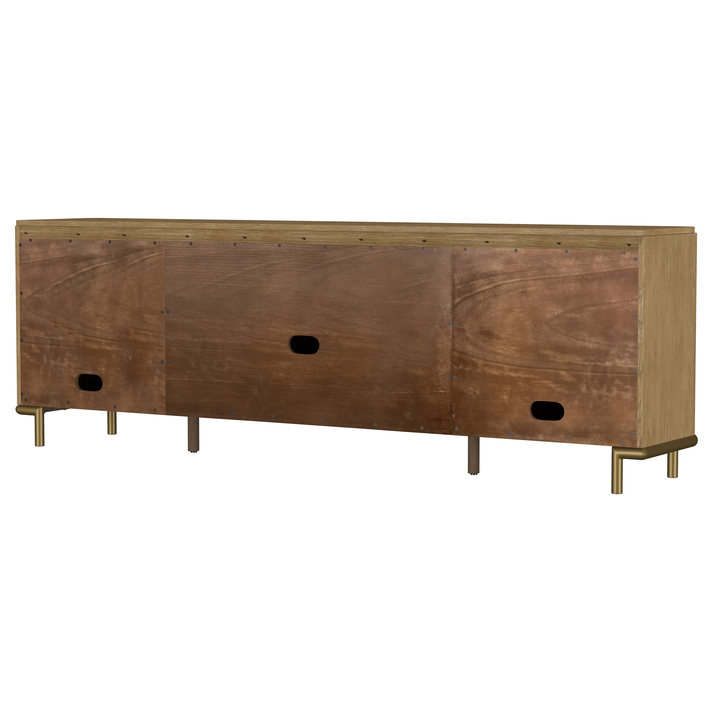 Arini Rattan Cane 2-door TV Stand Media Console