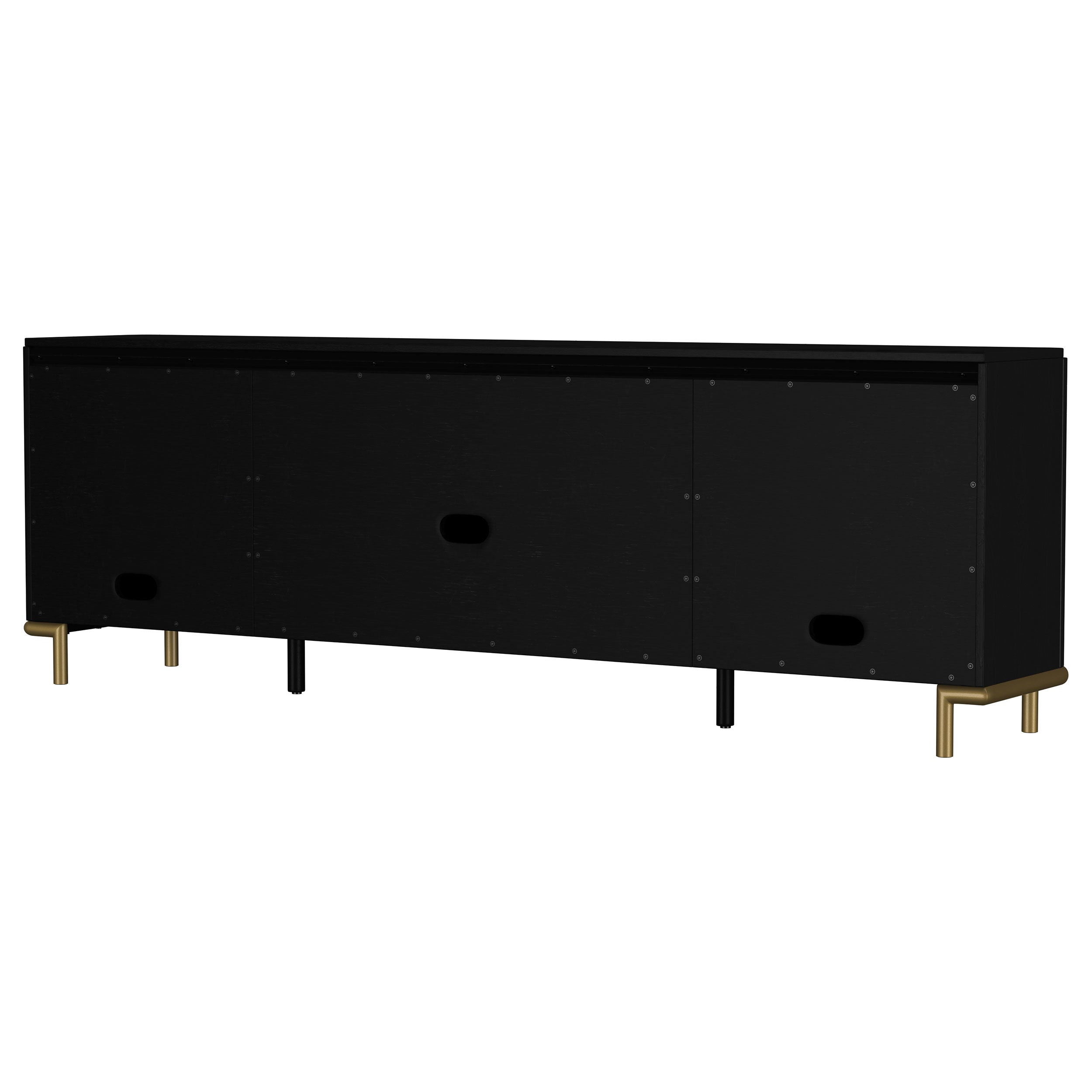 Arini Rattan Cane 2-door TV Stand Media Console