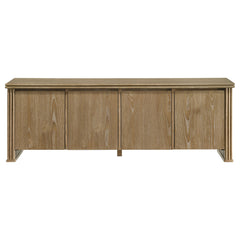 Adina 70-inch TV Stand Media Console Distressed Light Brown