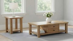 Beasley Wood Coffee Table Set