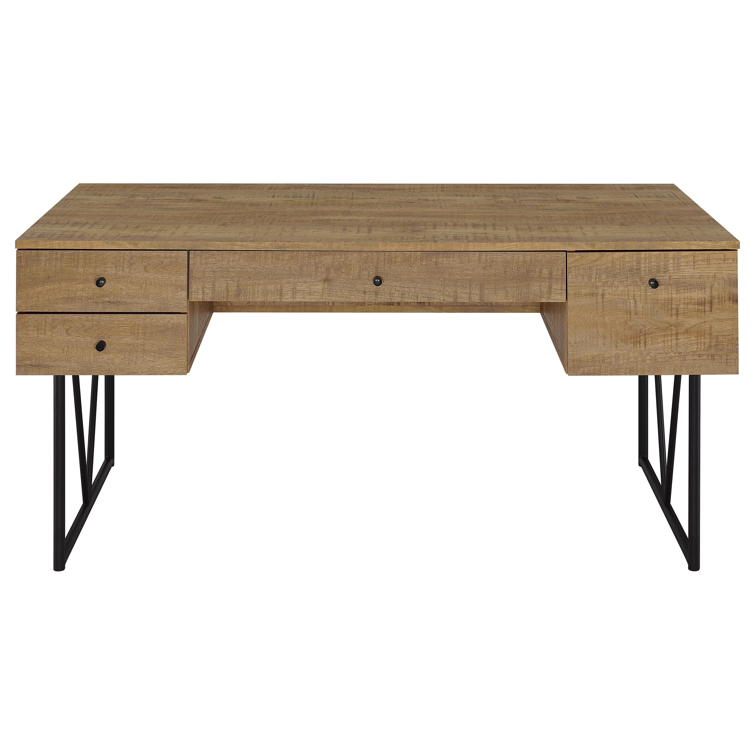 Analiese 63-inch 4-drawer Writing Desk Mango