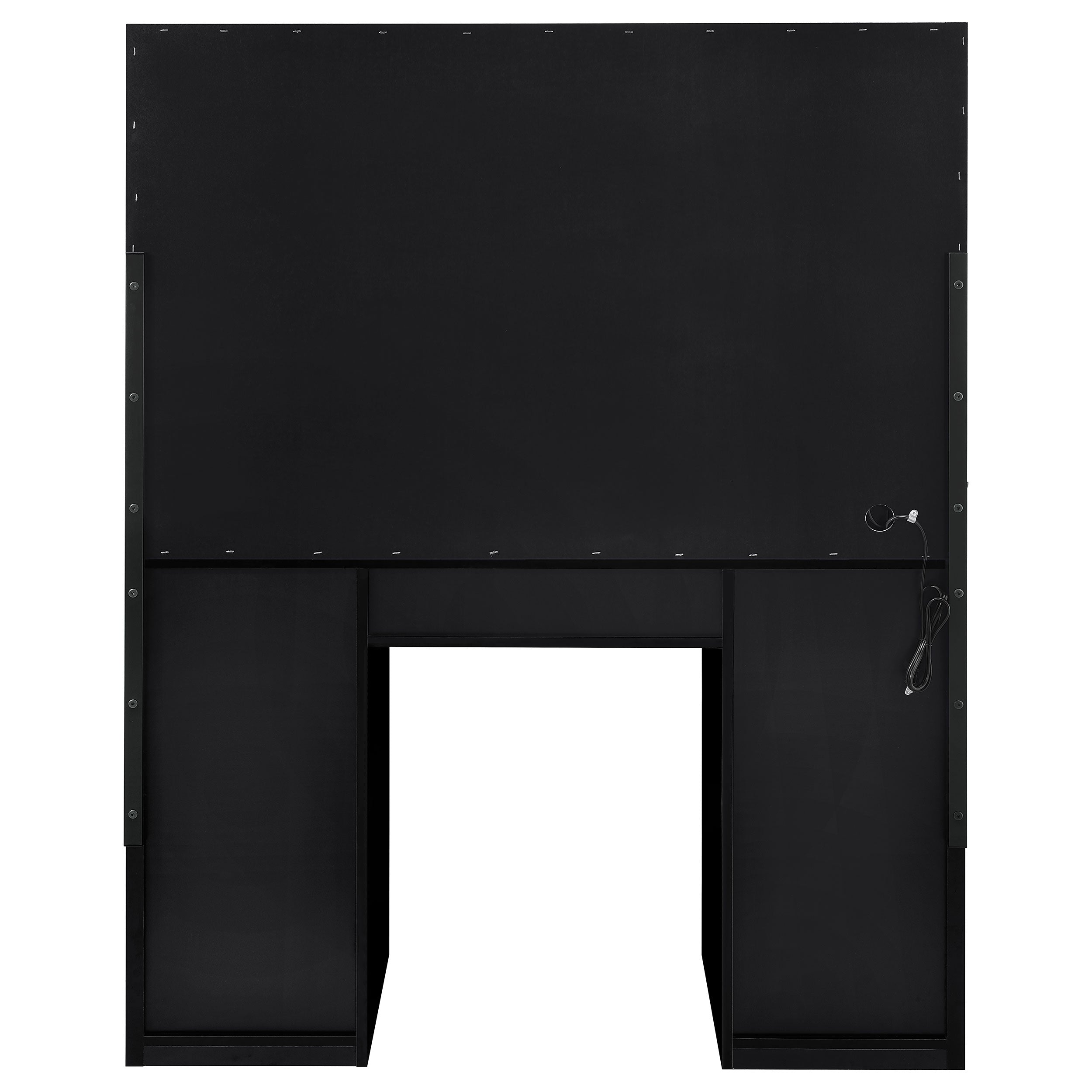 Acena 7-drawer Vanity Set with ing High Gloss
