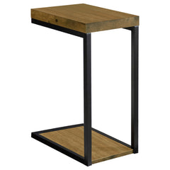 Beck Engineered Wood C-Shape Sofa Side Table