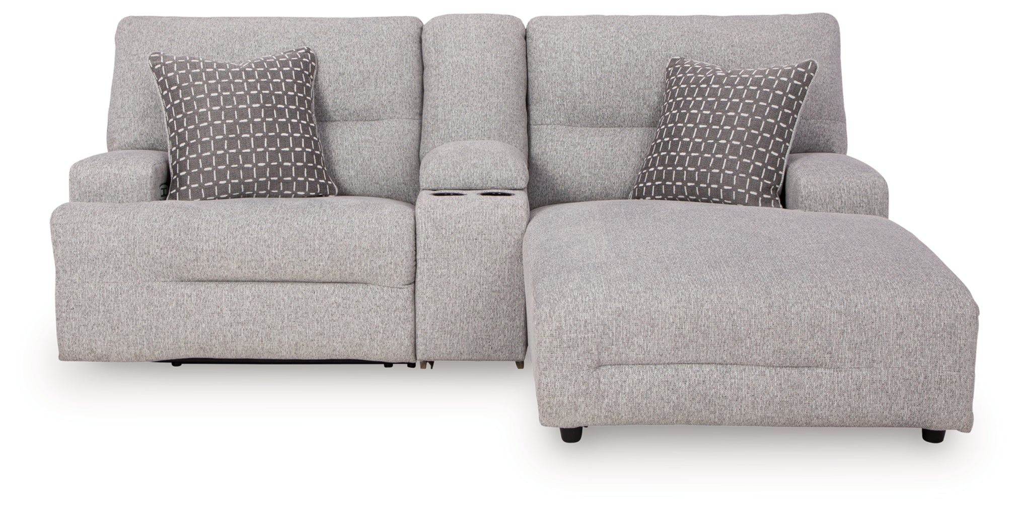 Acklen Place 3-Piece Power Reclining Sectional Sofa with Chaise