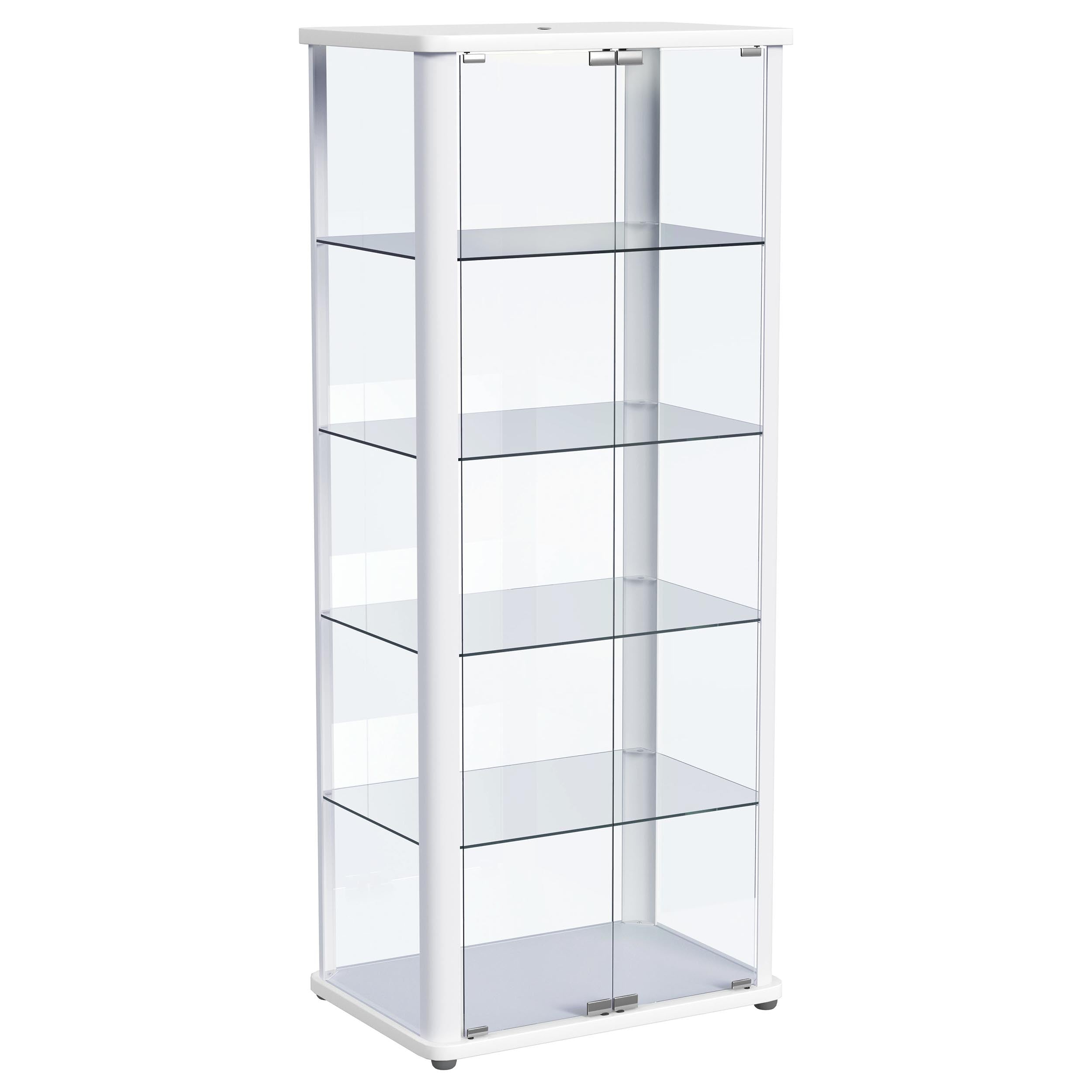 Aero 5-shelf Display Curio Cabinet with LED